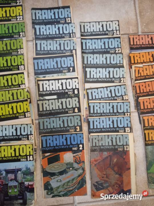 Czasopismo Traktor stare gazety poradniki łódzkie Łódź