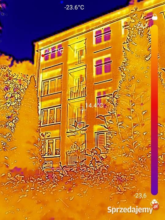 Usługi termowizyjne wykrywanie strat ciepła Katowice