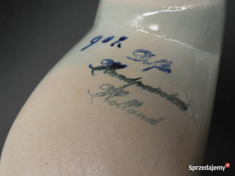Figurka butbucik popielniczka DELFT Porcelana i szkło Raszków sprzedam