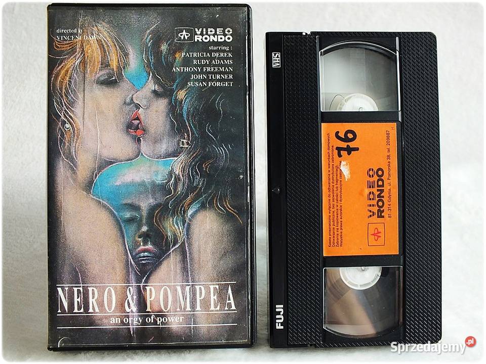 Kaseta VHS NERO POMPEA Orgia Władzy Film Video sprzedam