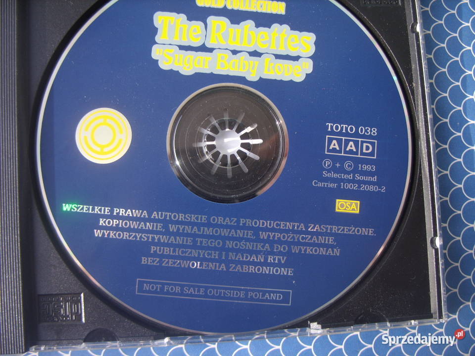 Pop CD THE RUBETTEST SUGAR BABY 1993 Wołów