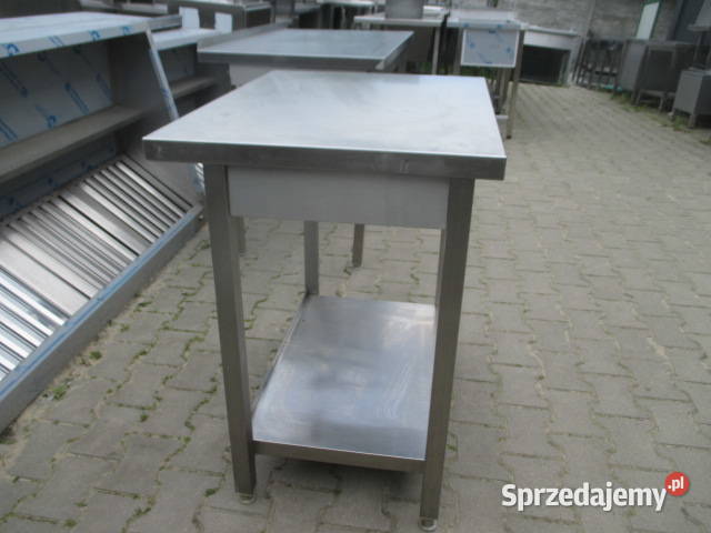 STÓŁ GASTRONOMICZNY CENTRALNY Z PÓŁKĄ 806085 Ostrów Wielkopolski