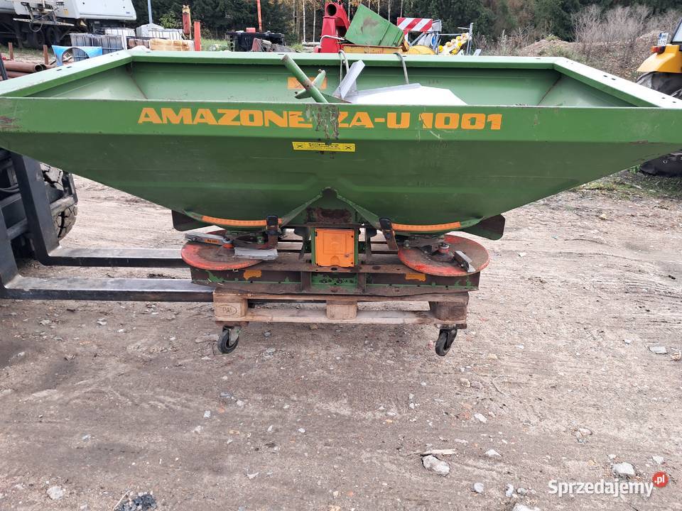 Rozsiewacz Amazone U 1001 dwutalerzowy Piecki