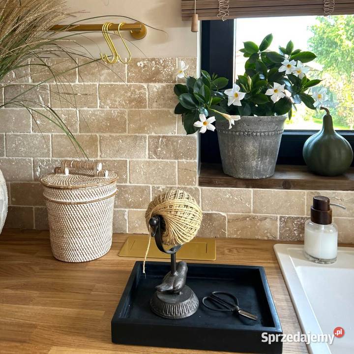 Płytki Trawertyn Classic bębnowany 15x75x1 Płytki elewacyjne Gdynia sprzedam