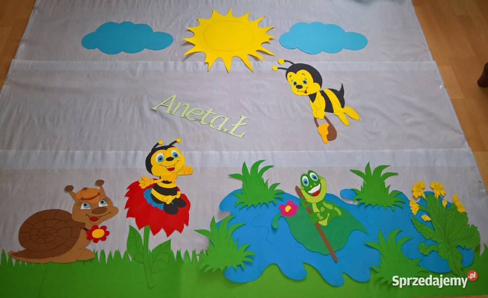 Dekoracja wiosenne z brystolu 504 102 444 mazowieckie Garwolin