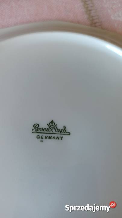 Talerz Rosenthal Germany Wielokątny Sygz lat Antyki, Sztuka, Kolekcje Gdańsk