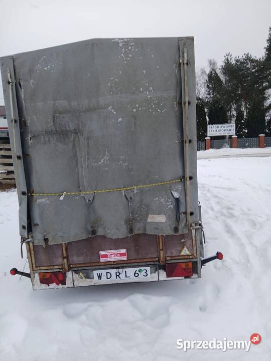 Przyczepa samochodowa dmc 35 lubelskie Żelizna