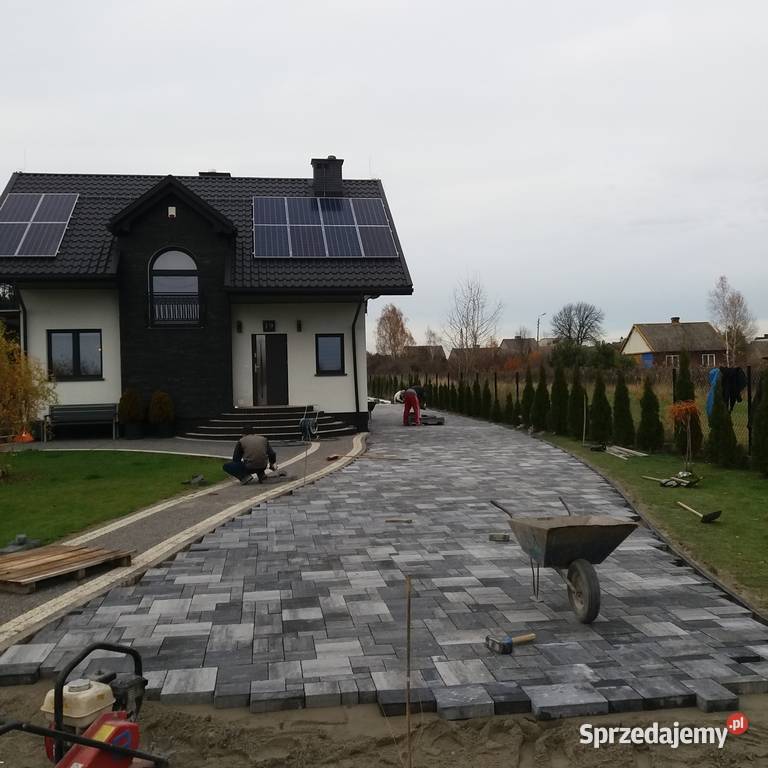 Kompleksowe układanie kostki brukowej mazowieckie Radom