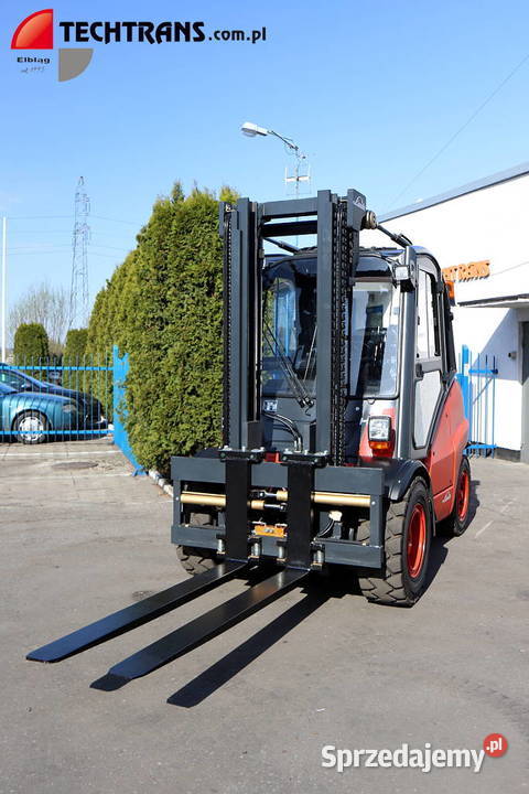 Nowy wózek widłowy ton Linde H50 D diesel Elbląg sprzedam