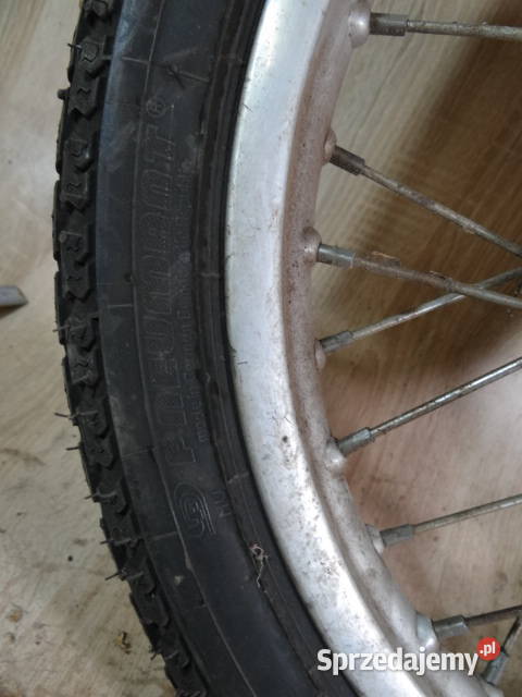 koło 18 felga alu MZ tył es ts 150 125 org DDR lubuskie Żary