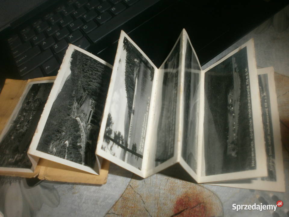 mały album harmonijka unikat 1922r lubuskie Zielona Góra sprzedam