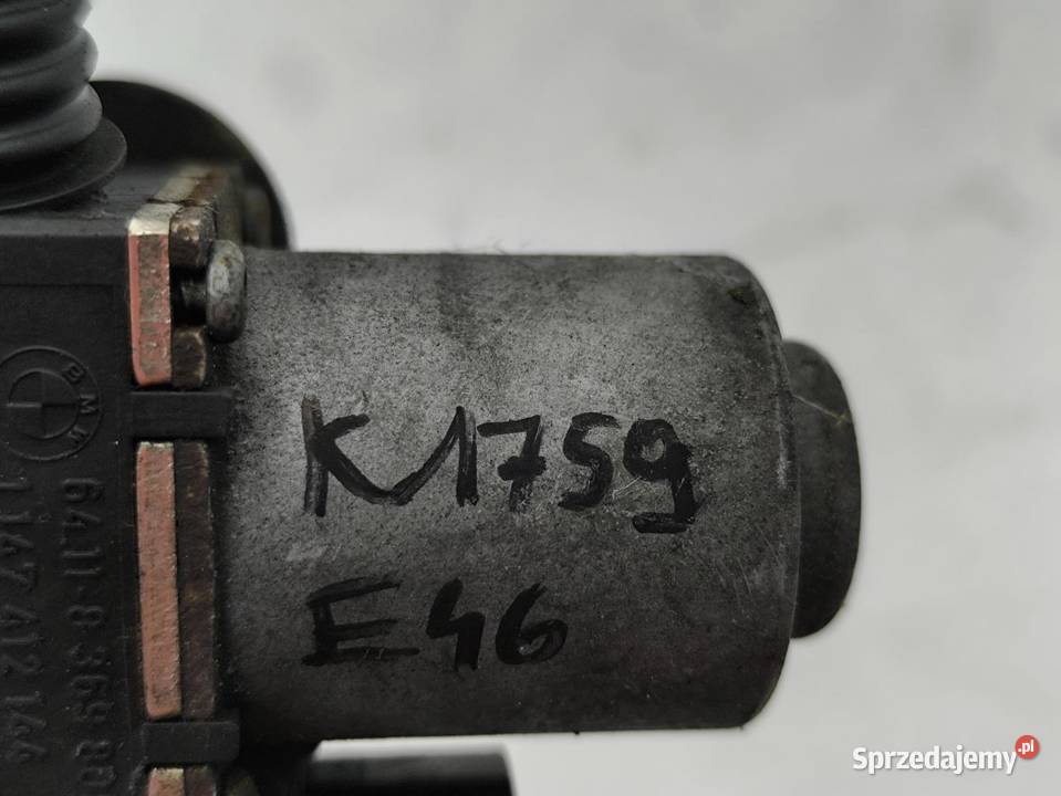 ELEKTROZAWÓR WODY BMW E46 8369805 1147412