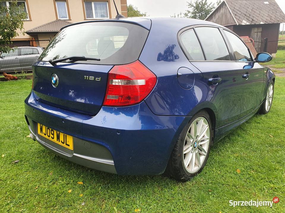 Bmw Seria 1 M pakiet 118D Niski przebieg 5 drzwi