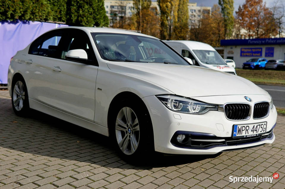 BMW 318 salon Polska super stan Sport Line biały Warszawa sprzedam