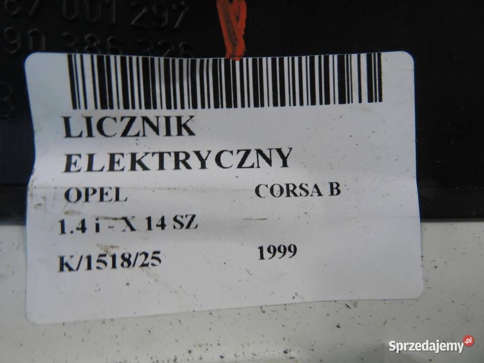 LICZNIK OPEL CORSA B 14 i X 14 SZ 87001297