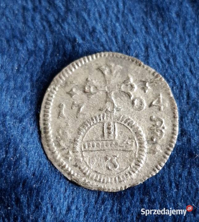 3 fenigi śląskie 1704 Leopold I srebro Wejherowo