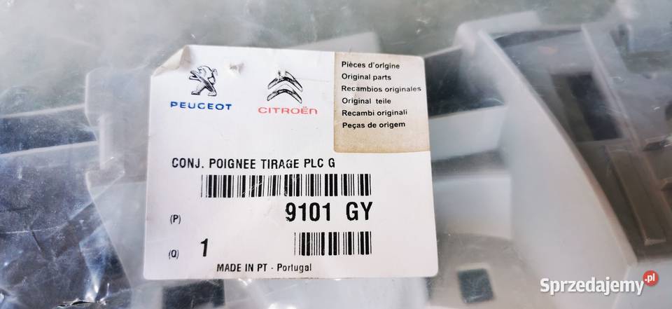 Raczki do drzwi Peugeot Citroen Wyposażenie wnętrza Opole
