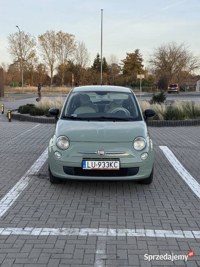 Fiat 500 12 Benzyna MIĘTOWY SALON Lublin 9 900 lubelskie