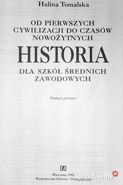 Historia Pierwszych cywilizacji do czasów lubelskie