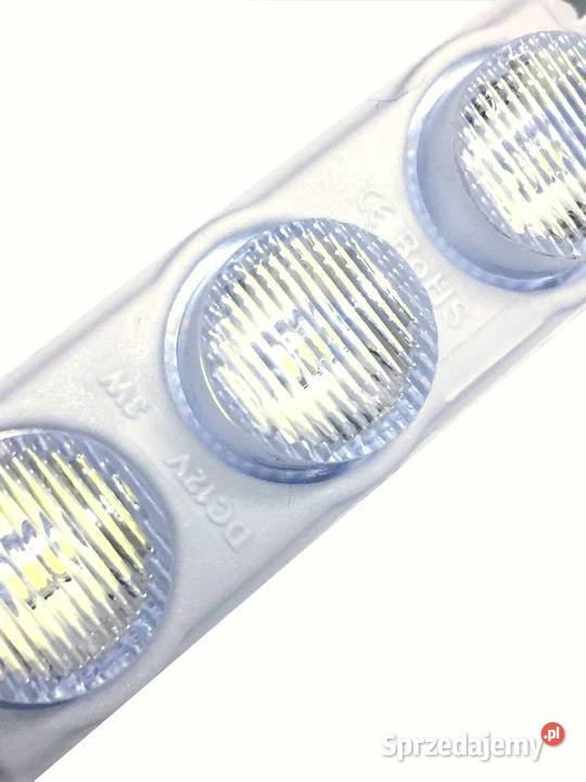 Moduł soczewkowy biały 3W 75 12V 1