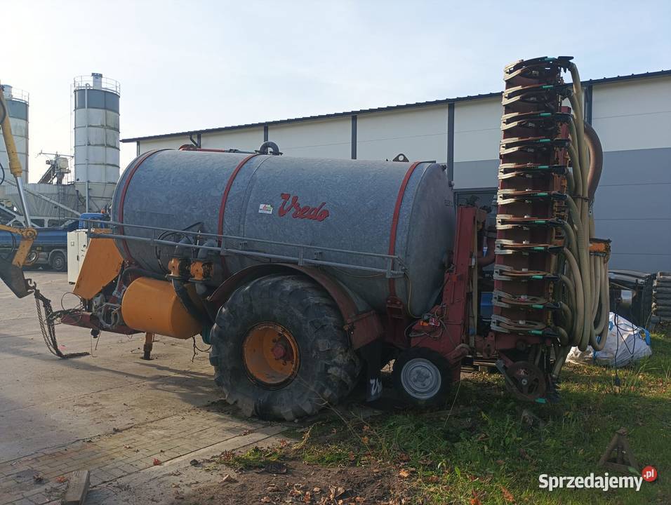 Beczkowóż wóz asenizacyjny Vredo 12000 pomorskie Kiełpino