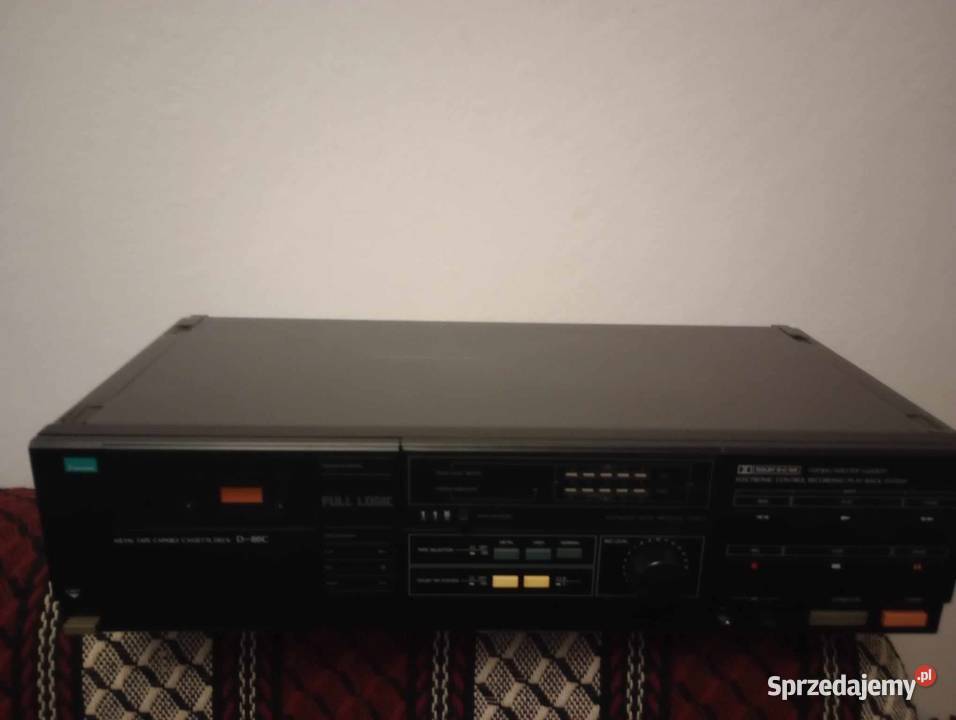 Sansui D80C Metal Tape Capable Cassette Deck Magnetofony Jędrzejów