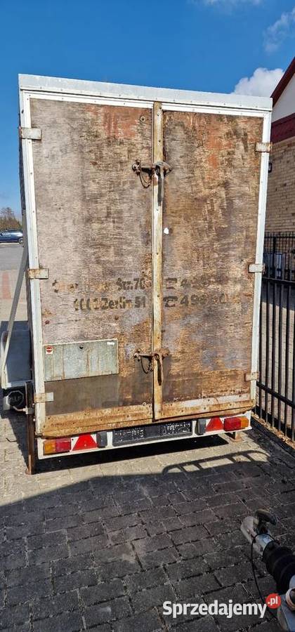 Przyczepa jednoosiowa 1300DMC 300x140x189