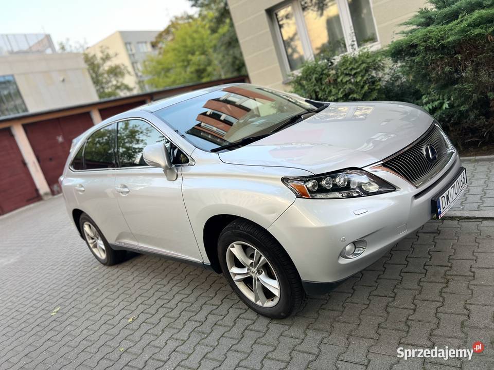 Lexus RX450h LPG 2009r 280tkm 3456cm3 dolnośląskie Wrocław