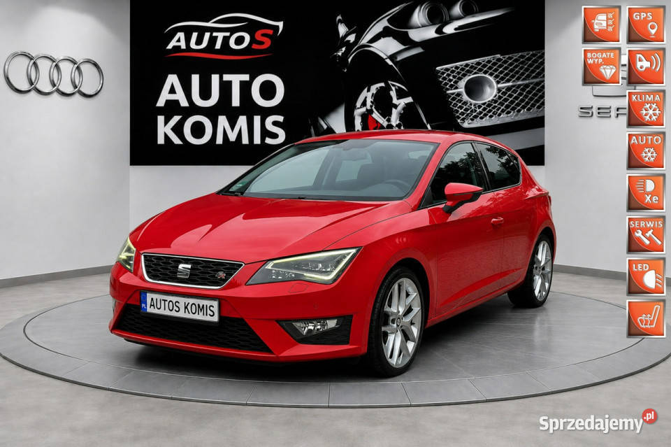 Seat Leon Seat Leon FR 14TSI 140 Full Led elektryczne lusterka
