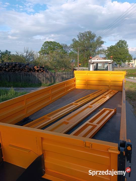 Przyczepa wywrotka 3stronna Brandys BSS 5 tonowa mazowieckie Żelechów