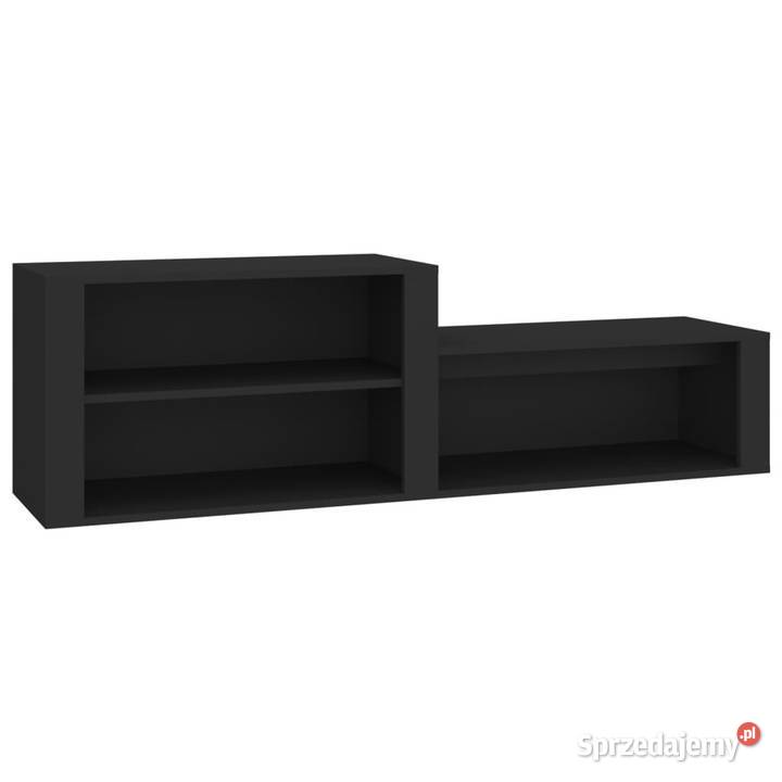 Szafka na buty czarna 150x35x45 materiał Warszawa