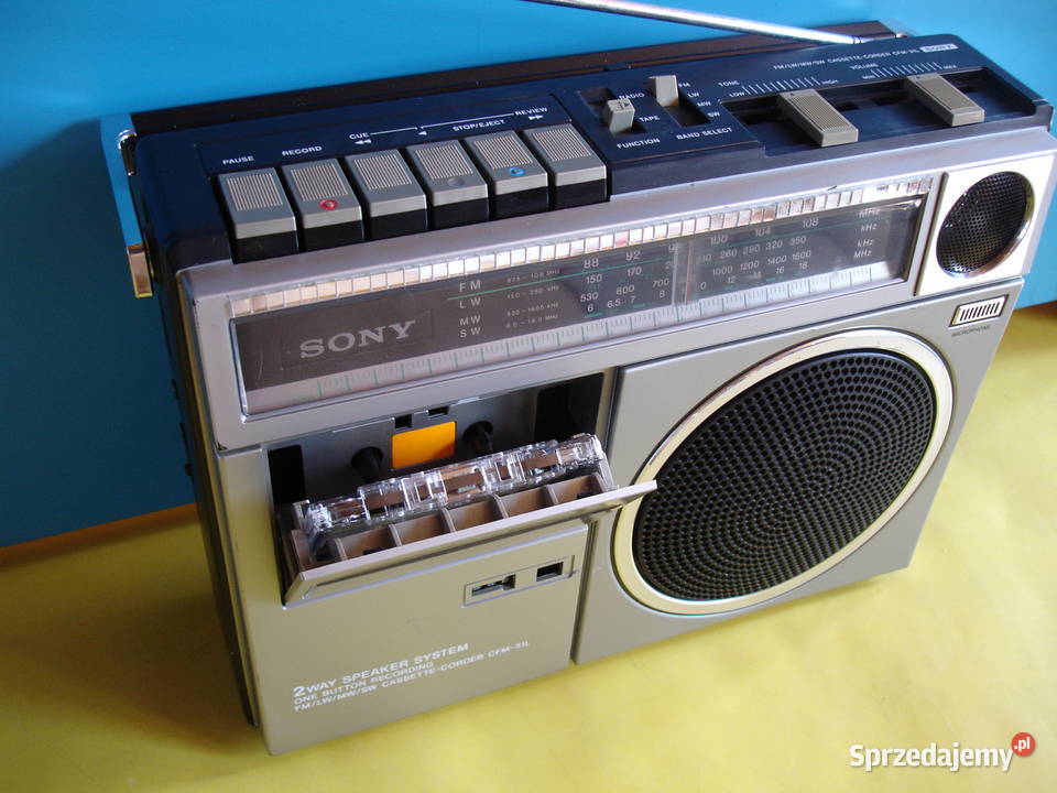 Radiomagnetofon SONY CFM31L Zielona Góra