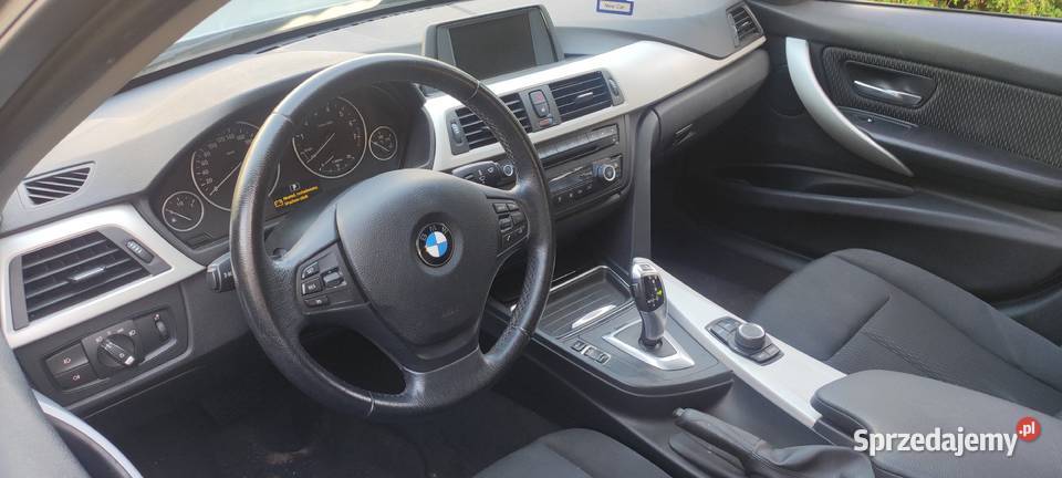 BMW F30 320i 2012 20 Benzyna Liquidblue hak Rok produkcji 2012 lubelskie Lublin sprzedam