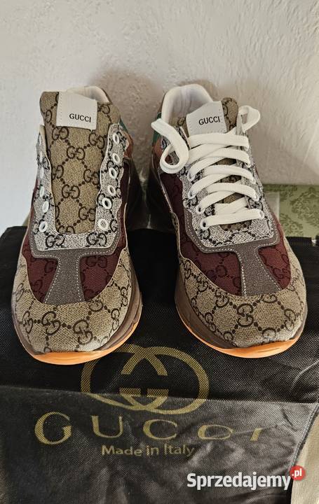 Gucci buty 43 trampki piękne logowane zestaw Pozostałe Konstancin-Jeziorna