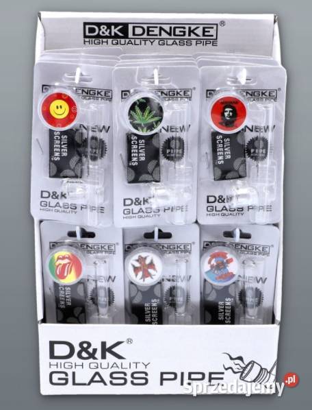 Fifka Szklana Młynek do Mielenia Tytoniu Suszu Ostrowy nad Okszą