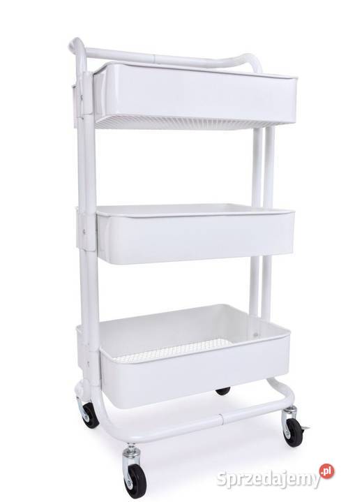 Metalowy regał mobilny 3piętrowy wys 86 Regały Warszawa