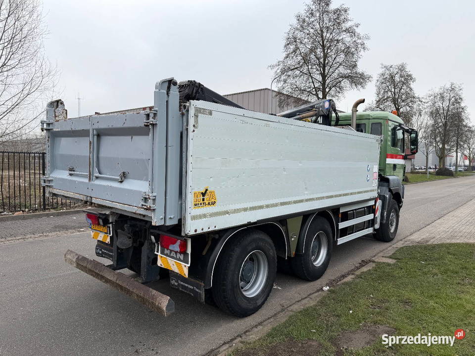 Wywrotka 6x6 z dzwigiem Man Rok produkcji 2012 mazowieckie Warszawa sprzedam