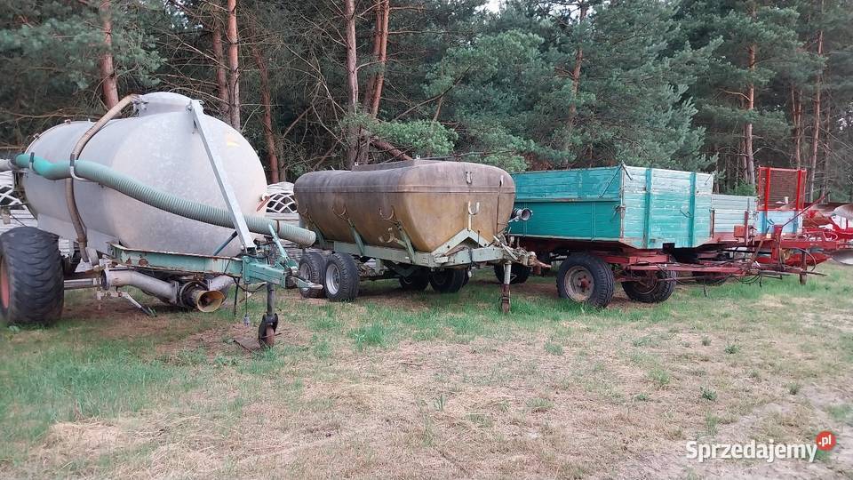 Rozsiewacz na kołach ROTINA 6000 nawozu wapna śląskie Przymiłowice