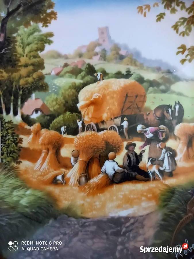 Talerz Coalport Wesele Robert Hersey Gdańsk