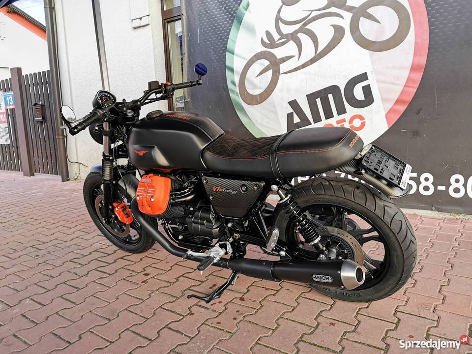 Moto Guzzi V7 III Carbon Black Raty Gwarancja