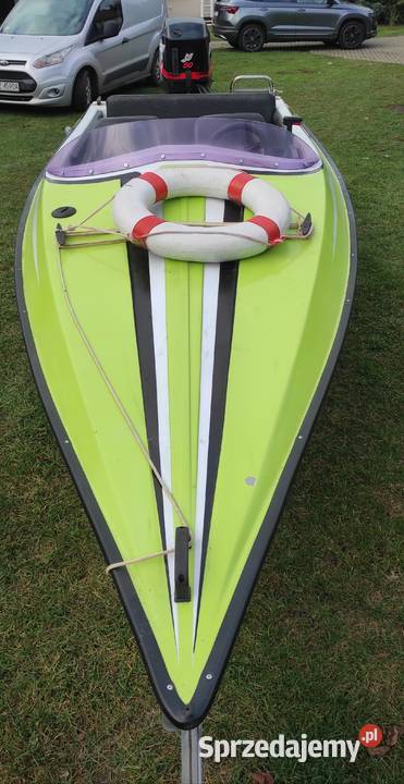 Łódź motorowa z silnikiem Mercury 50 2t Wronki