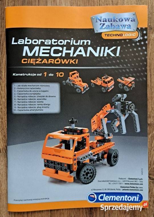 Laboratorium Mechaniki ciężarówki Naukowa Zabawa 8 lat+ Zielona Góra sprzedam