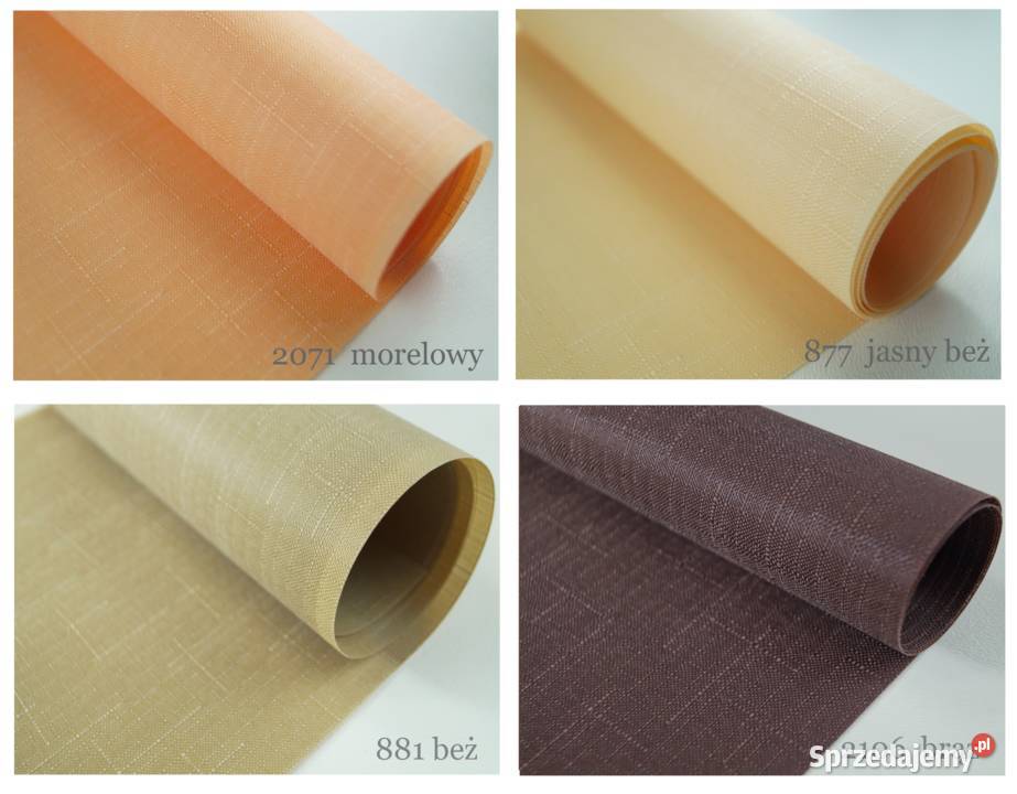 Tkanina materiał na rolety do rolet wewnętrznych Lublin