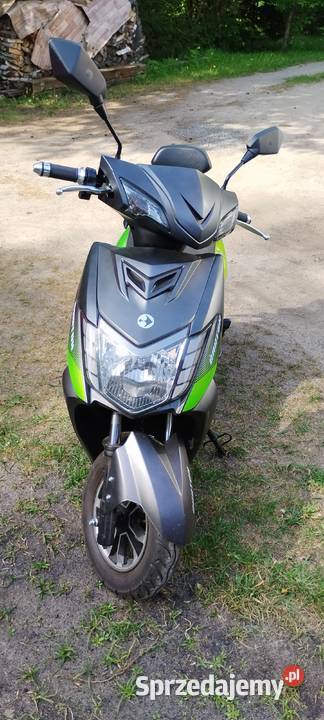 Skuter elektryczny motorower zielony Mińsk Mazowiecki