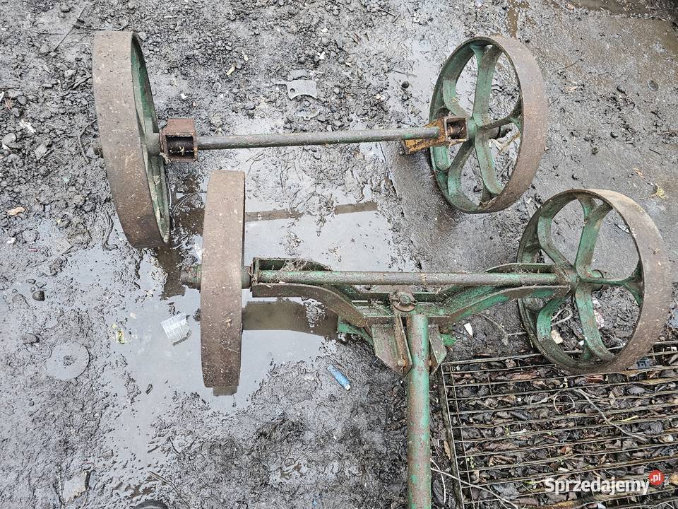 Oś osie Młocarni MS1 Koła żeliwne