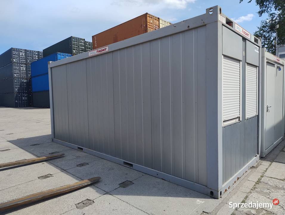 SPRZEDAM kontener biurowy 25 x6 m OKAZJA mazowieckie Wołomin
