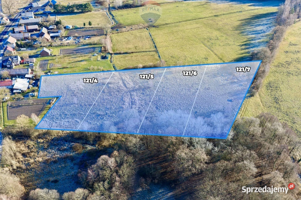 Na sprzedaż 4 działki rolne łącznie 18479 m sprzedam
