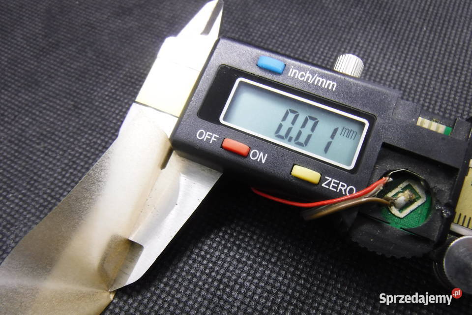 Bibuła kondensatorowa 001 mm szerokość rolki 30 Produkcja Otwock