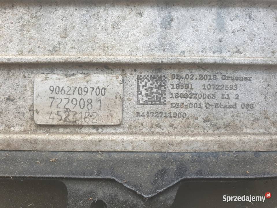 AUTOMATYCZNA SKRZYNIA BIEGÓW Mercedes Sprinter Rudka