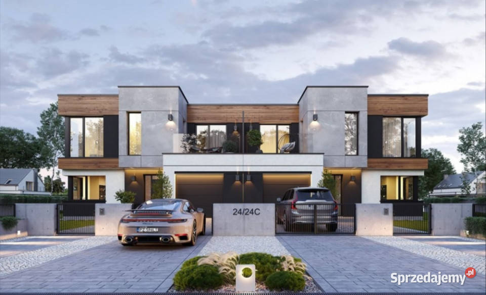 Pozwolenie na bud bliźniak Działka 1002m2 2095zł/m2 Warszawa